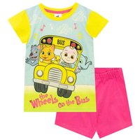 Wheels On Bus Short Pyjamas