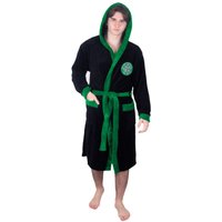 Hooded Fleece Dressing Gown Robe