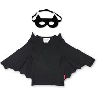 Toby Tiger Batwing T-Shirt & Mask Costume Set in Black | Size: 2-3 Years