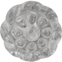 Nicola Spring Glass Cabinet Knob - Flower in Clear | Size: 1000mm x 500mm