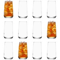 LAV Lal Highball Glasses - 480ml - Clear - Pack of 12
