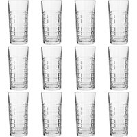 LAV Brit Highball Glasses - 356ml - Clear - Pack of 12