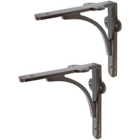 Curved Iron Shelf Bracket D150mm Pack 2 1000mm x 1000mm
