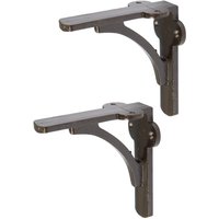 Curved Iron Shelf Bracket D100mm Pack 2 1000mm x 1000mm