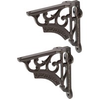 Ornate Iron Shelf Bracket D120mm Pack 2 1000mm x 1000mm