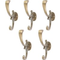 Ornamental Hat & Coat Hook W30mm x H130mm Pack 5 1000mm x 1000mm