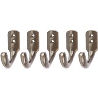Single Coat Hook W20mm x H55mm Pack 5 1000mm x 1000mm