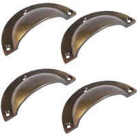 Curved Cabinet Drawer Pull W95mm x H46mm Pack 4 1000mm x 500mm