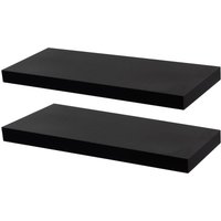 Modern Floating Wall Shelves 60cm Pack 2