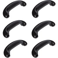 Hammer and Tongs Wide Lipped Cabinet Drawer Pull - W95mm x H40mm - Pack of 6 in Black | Size: 1000mm x 500mm