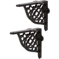 Honeycomb Iron Shelf Bracket D100mm Pack 2 1000mm x 1000mm