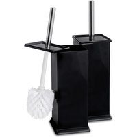 Square Toilet Brushes Pack 2