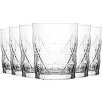 LAV Keops Whisky Glasses - 345ml - Clear - Pack of 12