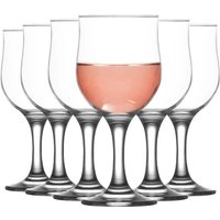 LAV Nevakar Red Wine Glasses - 320ml - Clear - Pack of 12