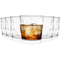 Diamond Water Glasses Pack 12