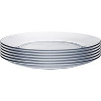 Duralex Lys Glass Dessert Plates - 190mm - Pack of 12 in Clear