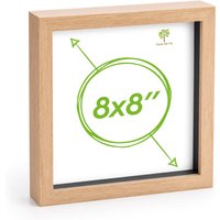3D Box Photo Frame 8 x 8" Pack 1 Light