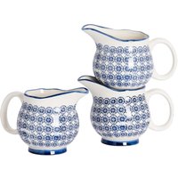 Hand Printed Milk Jugs Pack 6