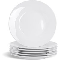 Argon Tableware Classic White Side Plates - 15.5cm - Pack of 24