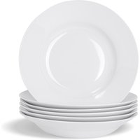 Argon Tableware Classic White Soup Bowls - 23cm - Pack of 24