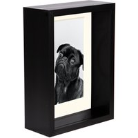 5" x 7" 3D Deep Box Photo Frame 4" x 6" Mount Ivory