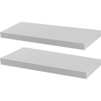 Modern Floating Wall Shelves 60cm Pack 2