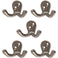 Double Coat Hook W50mm x H35mm Pack 5 1000mm x 1000mm