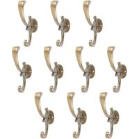 Ornamental Hat & Coat Hook W30mm x H130mm Pack 10 1000mm x 1000mm