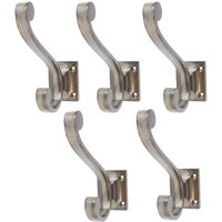 Square Back Hat & Coat Hook W35mm x H105mm Pack 5 1000mm x 1000mm