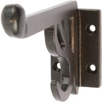 Ornate Flat Top Hat & Coat Hook W35mm x H70mm 1000mm x 1000mm
