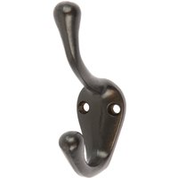 Narrow Hat & Coat Hook W25mm x H80mm 1000mm x 1000mm