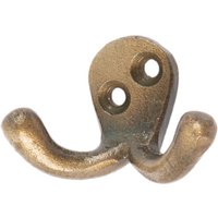 Double Coat Hook W50mm x H35mm 1000mm x 1000mm