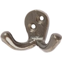 Double Coat Hook W50mm x H35mm 1000mm x 1000mm