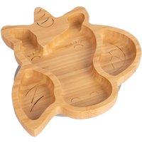 Bamboo Suction Plate Unicorn Divided Non Slip Weaning Plate