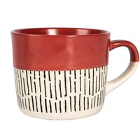 Ceramic Dipped Dash Coffee Mug