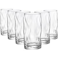 Bormioli Rocco Sorgente Highball Glasses - 460ml - Pack of 8 in Clear