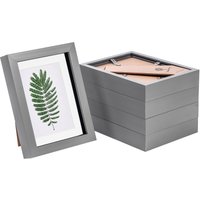 3D Box Photo Frames 5 x 7" 4 x 6" Mount Ivory Mount Pack 5