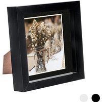 3D Box Photo Frame 6 x 6" 4 x 4" Mount Grey Mount