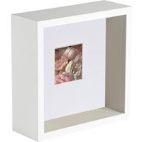 3D Deep Box Photo Frame 6 x 6" 2 x 2" Mount Mount