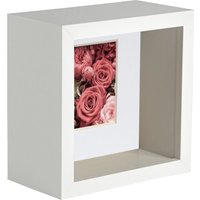 3D Deep Box Photo Frame 4 x 4" 2 x 2" Mount Mount