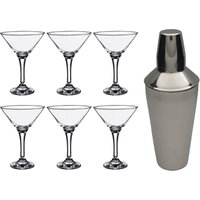 7 Piece Martini Cocktail Shaker Set