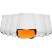Bormioli Rocco Inalto Uno Stemless Wine Glasses - 450ml - Pack of 24 in Clear