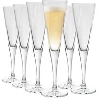 Bormioli Rocco Ypsilon Champagne Flutes - 160ml - Pack of 24 in Clear