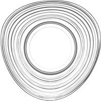 LAV Derin Turkish Tea Glass Saucers - 13cm - Clear - Pack of 12