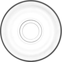 LAV Turkish Tea Glass Saucers - 10cm - Clear - Pack of 12