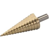 Loops TITANIUM COATED 4 30mm Stepped Drill Bit 2mm Increments High Speed Hole Cutter