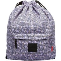Artsac Women's Tilley - Line Print Drawstring Bkpk in Pink