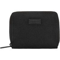 Consigned Selus Zip Round Wallet in Black
