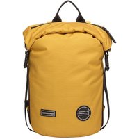 Consigned Cornel Medium Roll Top Backpack in Mustard