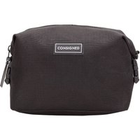 Consigned Ellis Wash Bag in Black